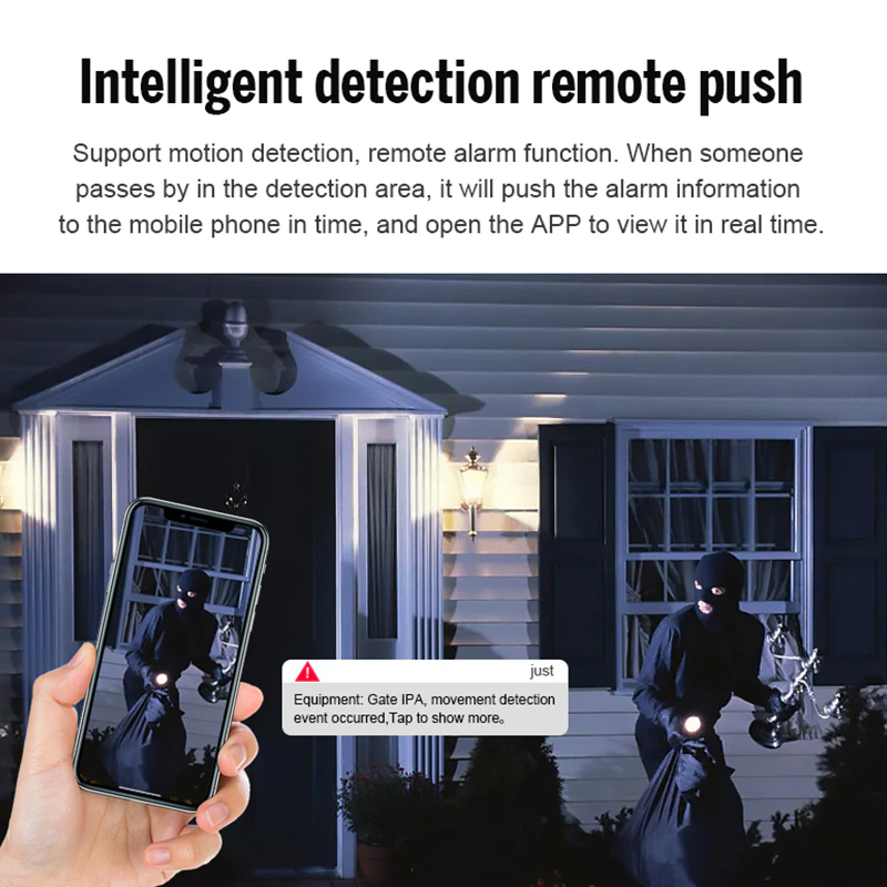 Mini Wireless WiFi Security Camera 1080P HD - Nanny Cam with Night Vision, Motion Detection & Phone App - Indoor Home Security